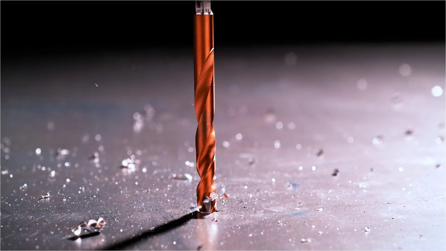 Conjunto de 10 brocas SHOCKWAVE HSS-G TIN RED HEX Milwaukee