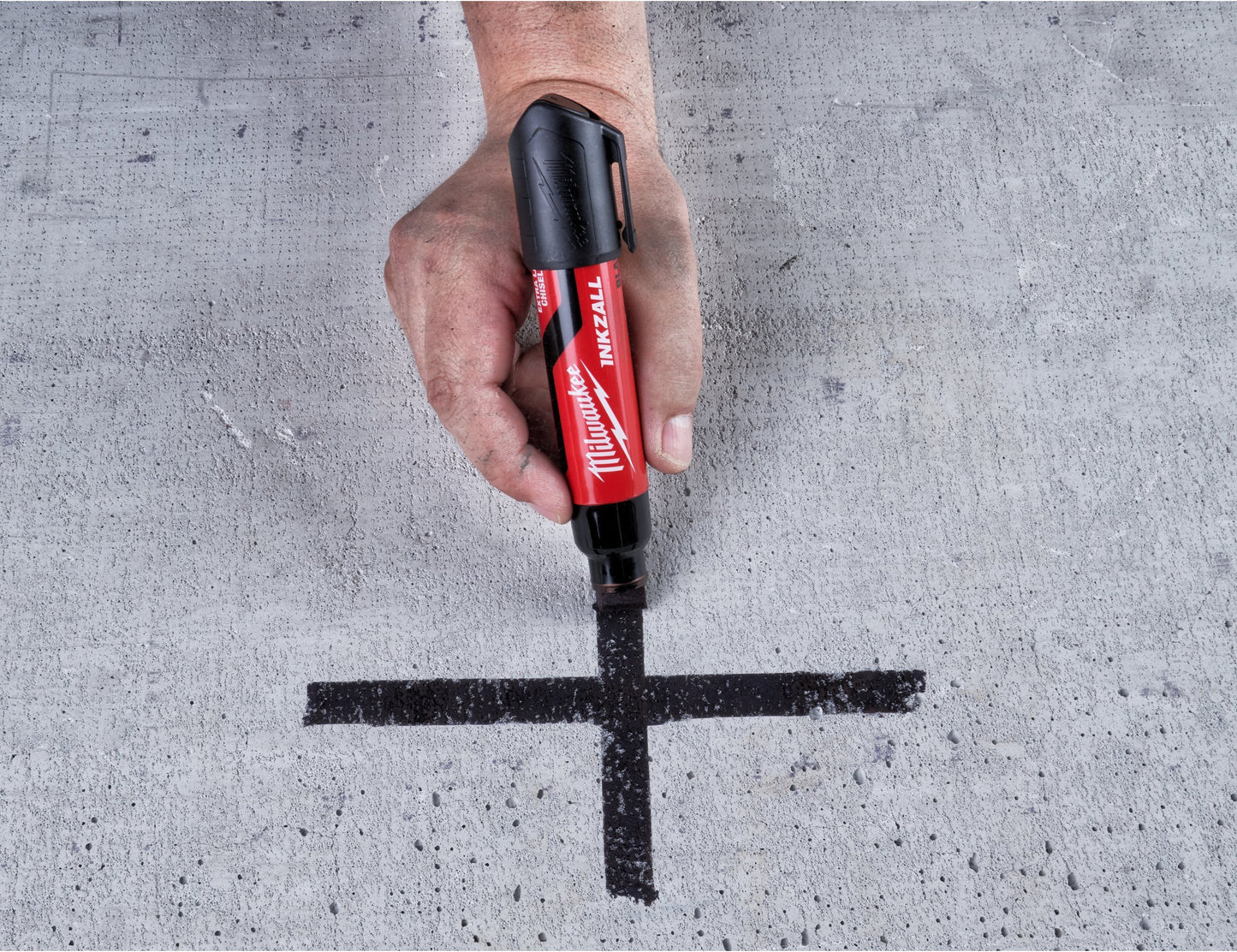 Marcador grosso preto XL INKZALL Milwaukee