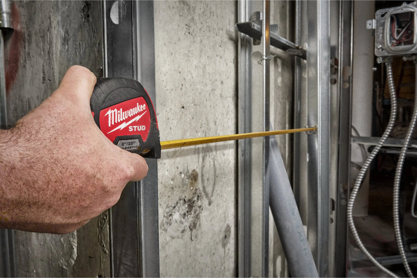 STUD GEN2 5m Flexómetro magnético de Milwaukee STUD GEN2 5m