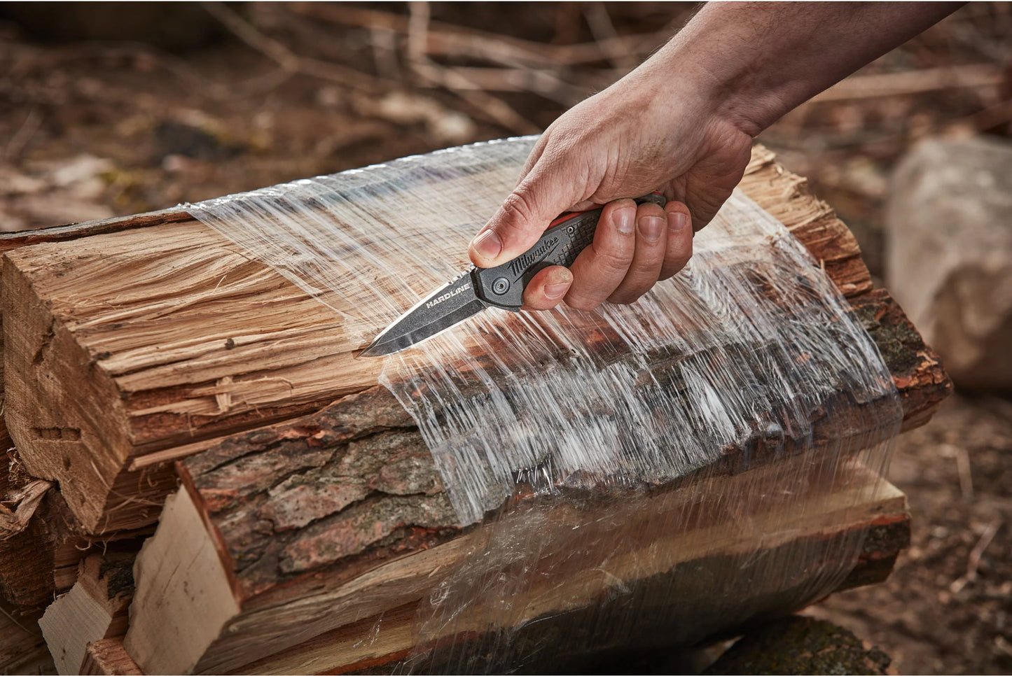 Faca dobrável Milwaukee HARDLINE 65mm