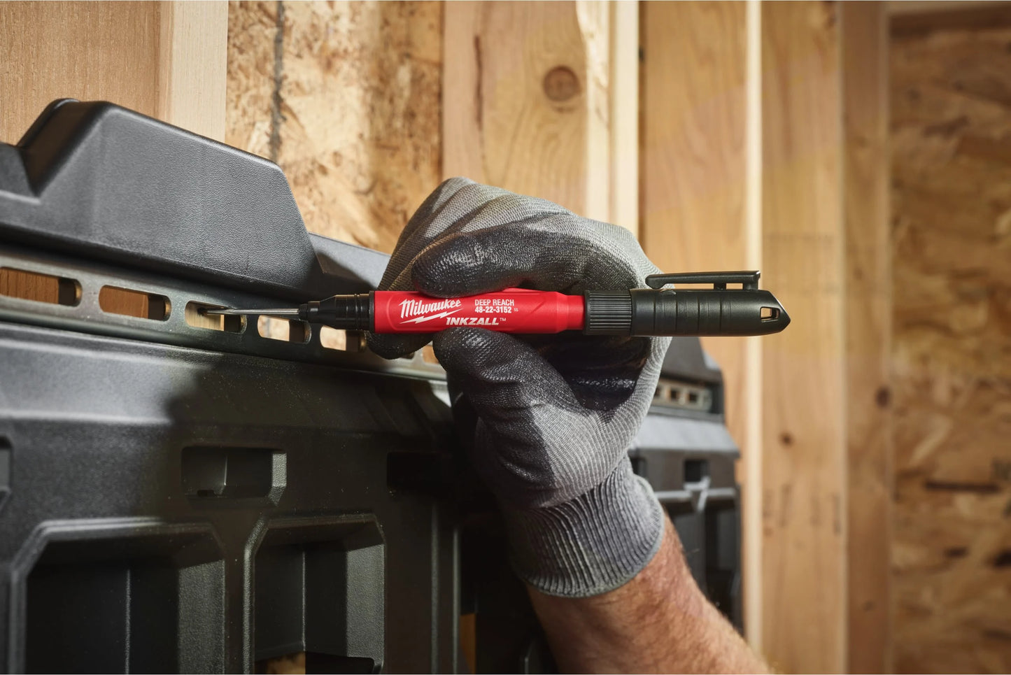 Marcador ultrafino de longo alcance, preto, Milwaukee