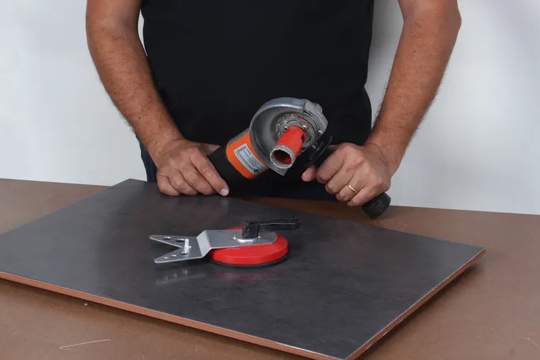 Kit com 4 brocas diamantadas + Guia Multidrill DRYGRES Rubi