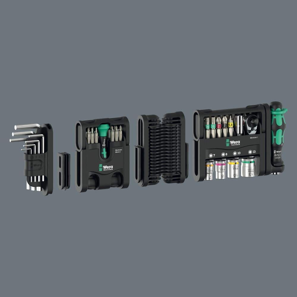 Conjunto modular Tool-Check Imperial 1 50 peças Wera