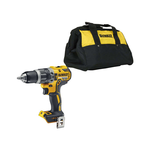 Furadeira Percutor sem escovas XR 18V DEWALT DCD796Z com bolsa