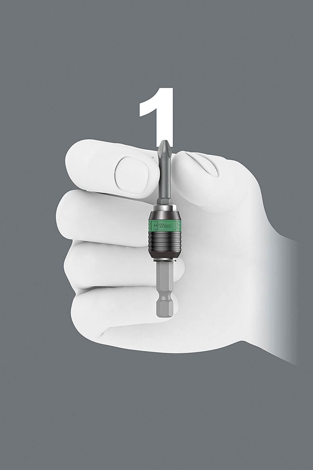 Jogo de catraca com chaves de caixa e bits 39 peças Tool-Check PLUS 1 Wera 049055