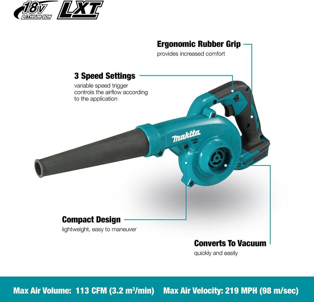 Soplador compacto 18V LXT Makita DUB185Z