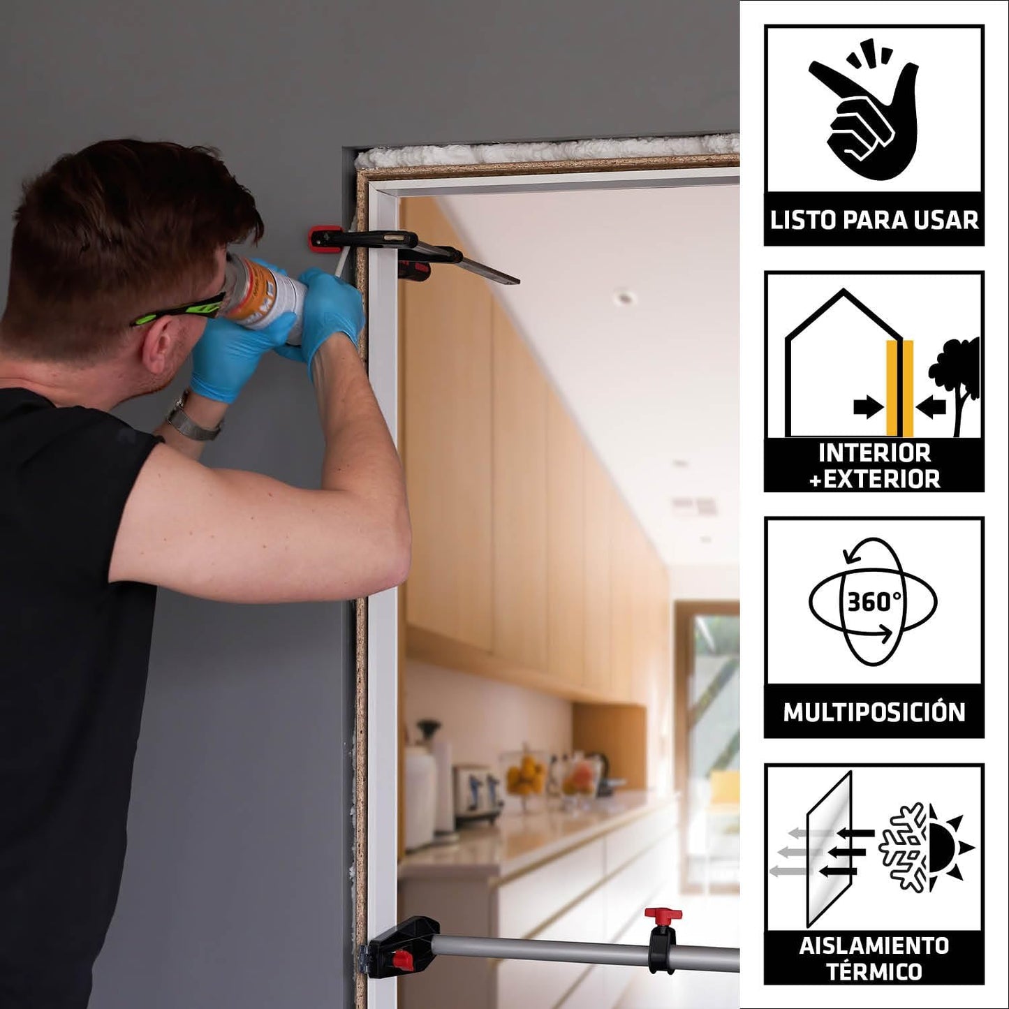 Espuma de poliuretano multiposição Sika Boom-151 750ml