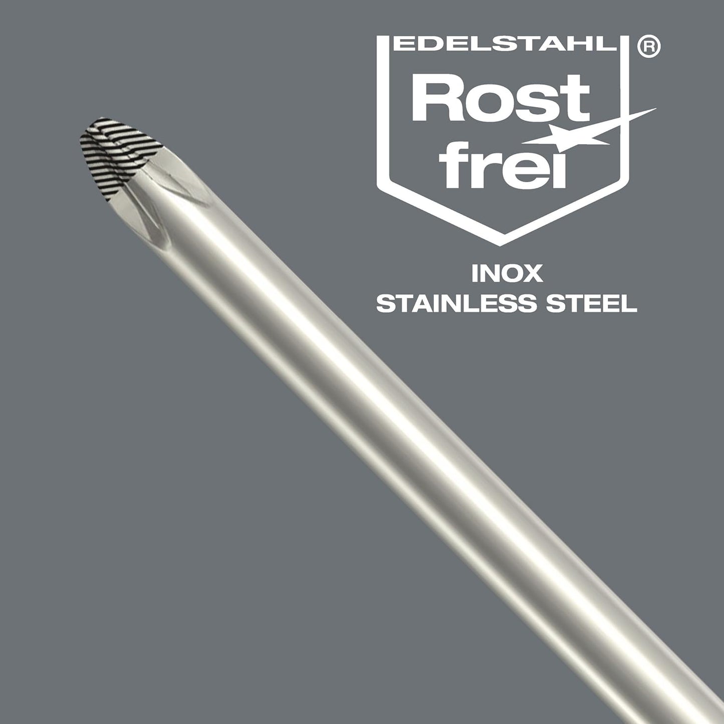 Chave de fendas em aço inoxidável para parafusos com fendas Wera 3334