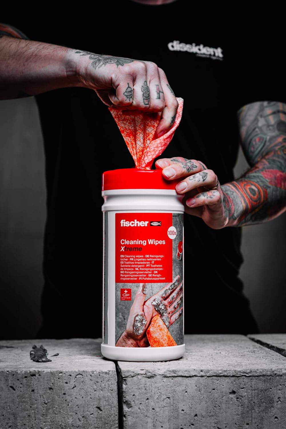 Toallitas de limpieza Xtreme Fischer 100uds