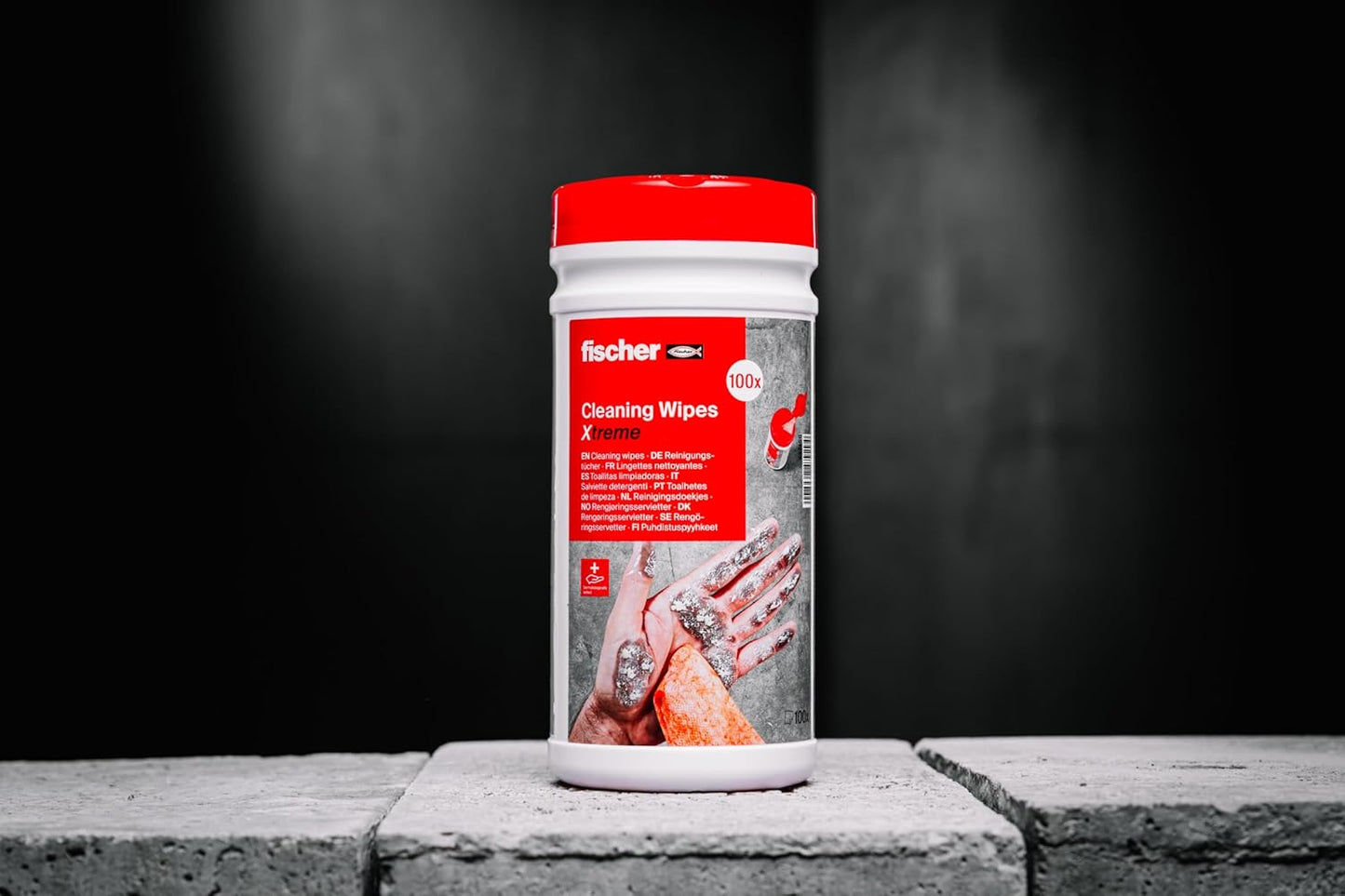 Toallitas de limpieza Xtreme Fischer 100uds