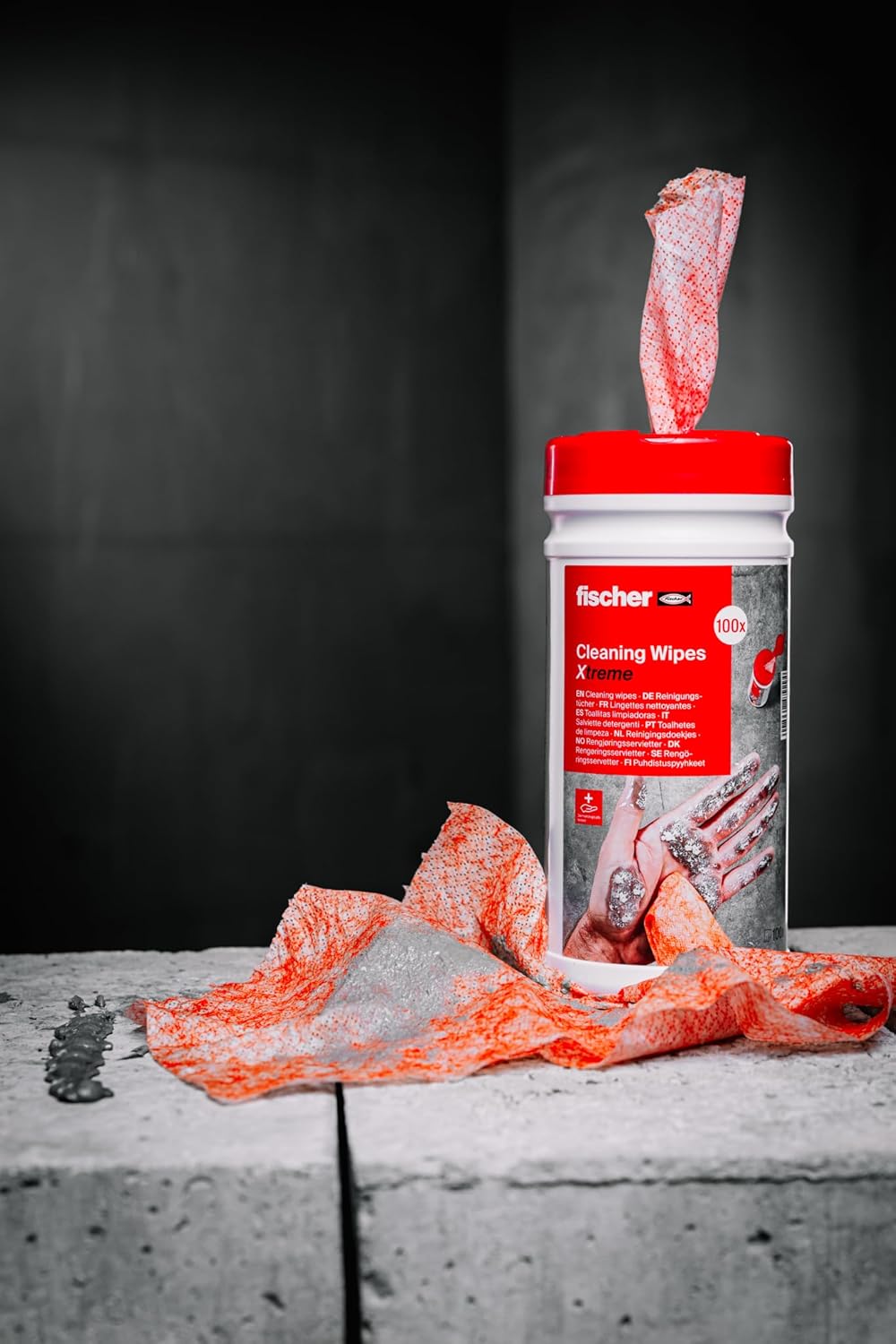 Toallitas de limpieza Xtreme Fischer 100uds