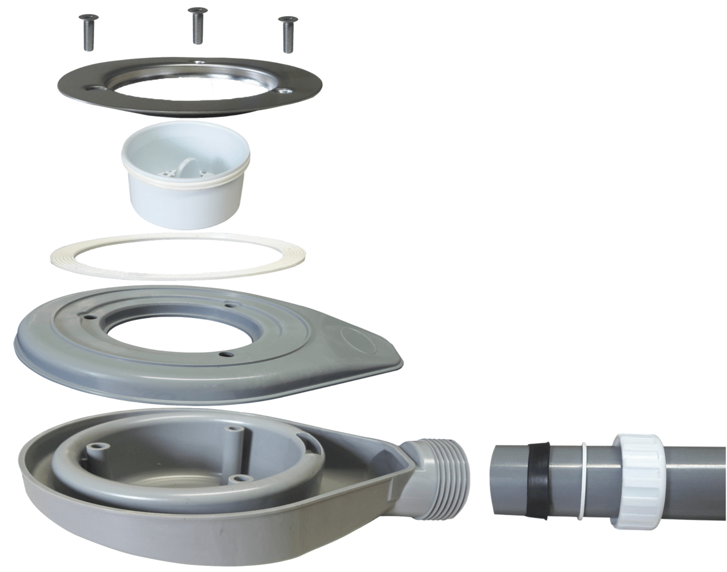 Plato de ducha Premium Textura pizarra natural con Sumidero 80x140cm  - 5