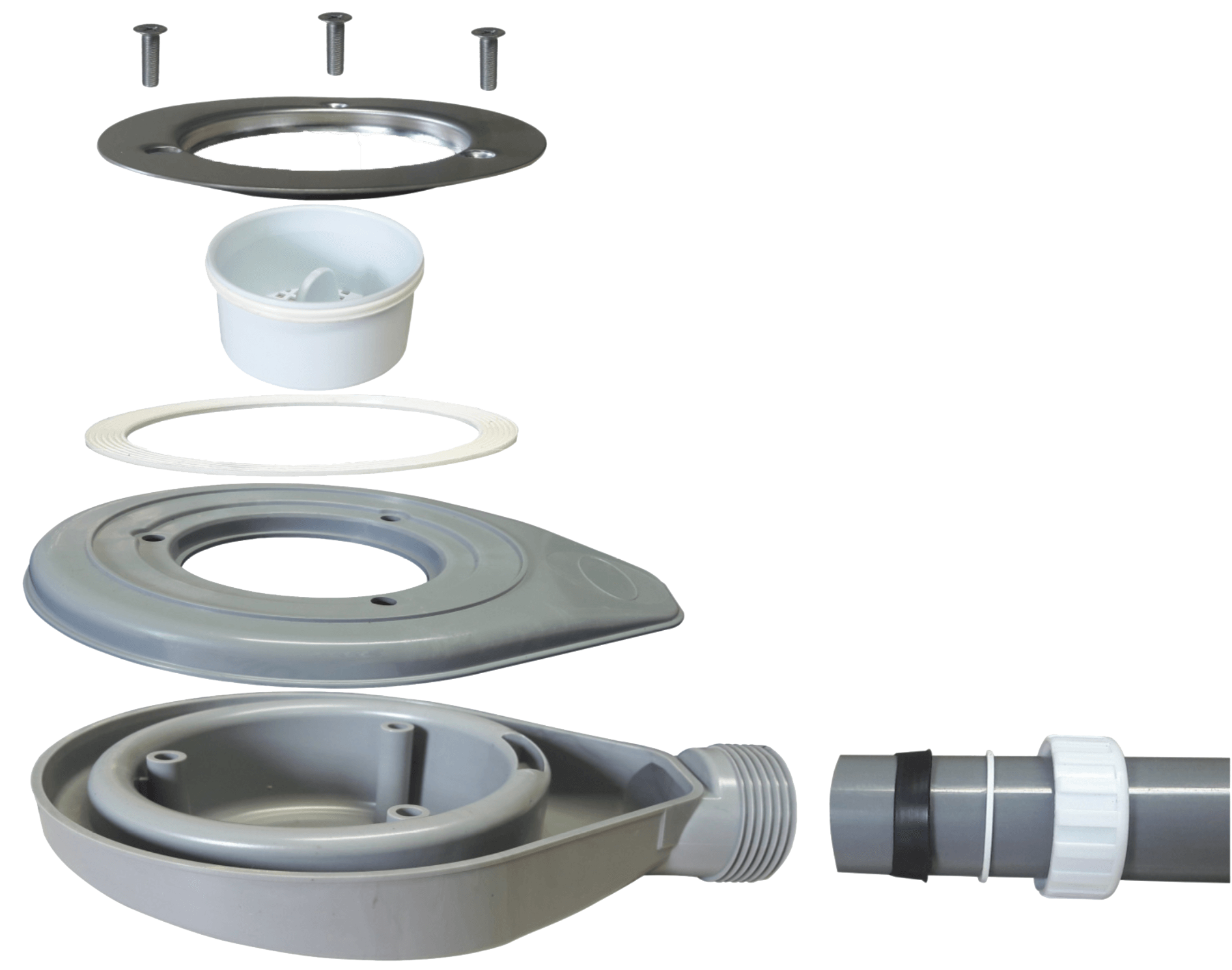 Plato de ducha Premium Textura pizarra natural con Sumidero 80x140cm  - 5