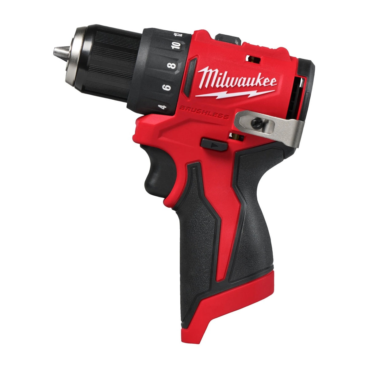 Berbequim/aparafusadora + 2 baterias de 2,0 Ah + Carregador + Maleta Milwaukee M12 BLDDRC-202C