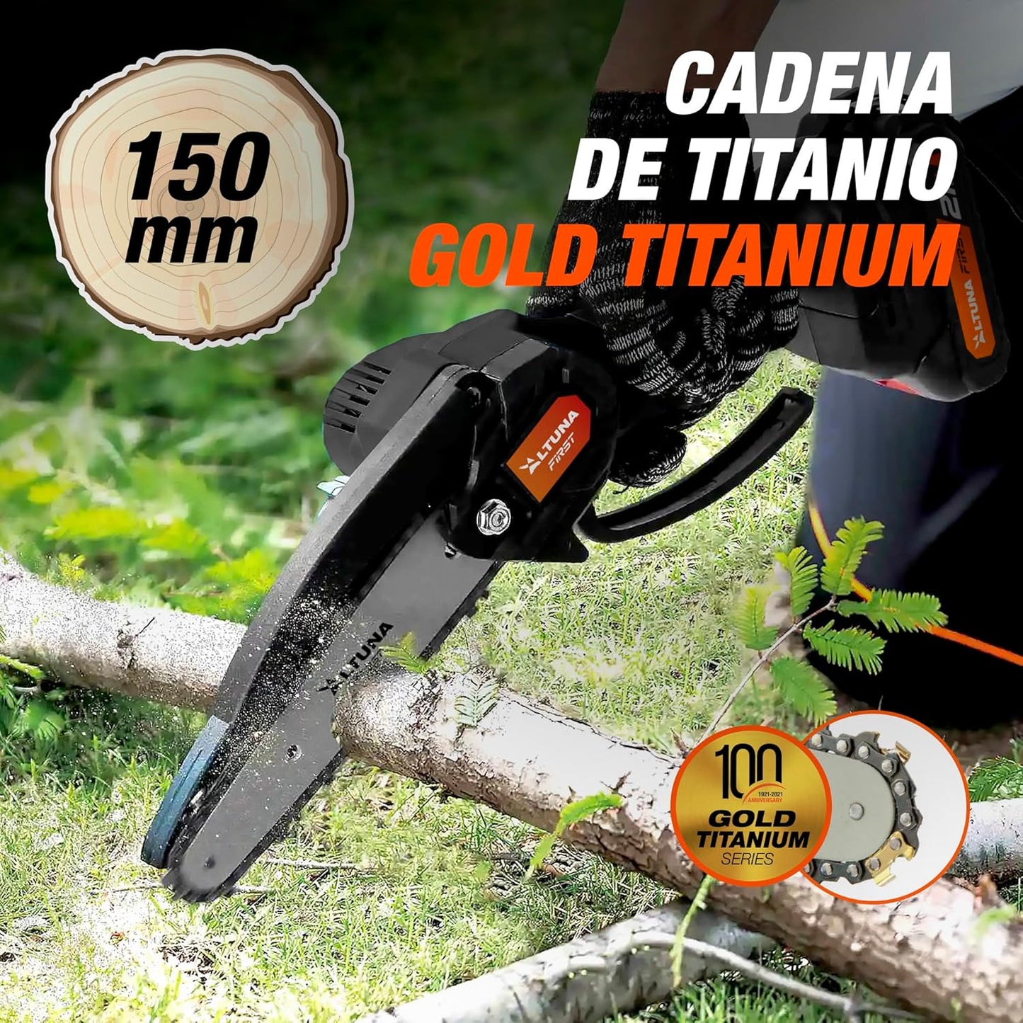 Kit de poda a bateria com motosserra + tesoura de poda + vara telescpica Altuna + 2bat 2Ah AFKIT - Brikum Kit de poda a bateria com motosserra + tesoura de poda + vara telescpica Altuna + 2bat 2Ah AFKIT - Brikum