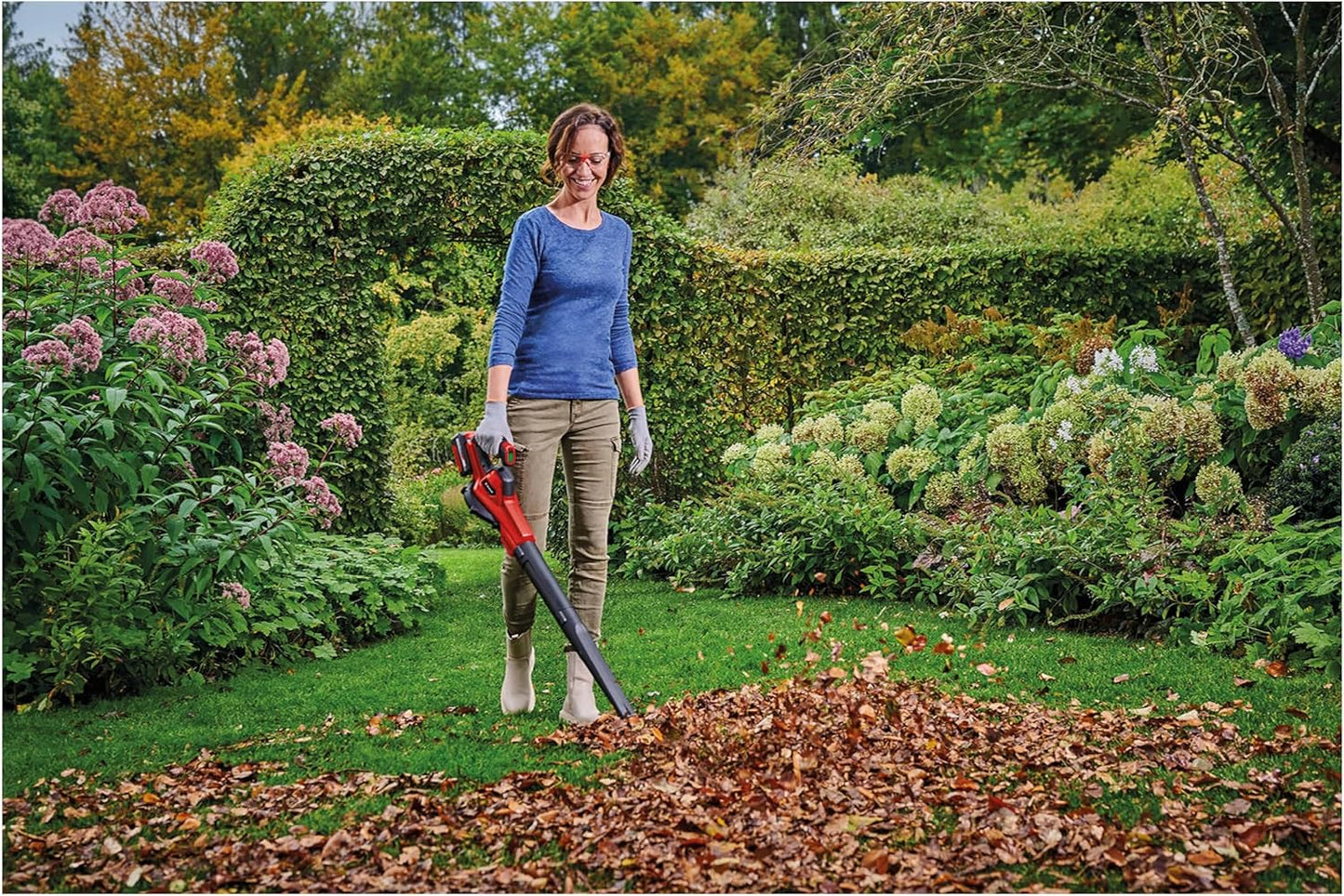 Soprador de folhas a bateria 18V 250 km/h GE-UB 18/250 Li E-Solo Einhell