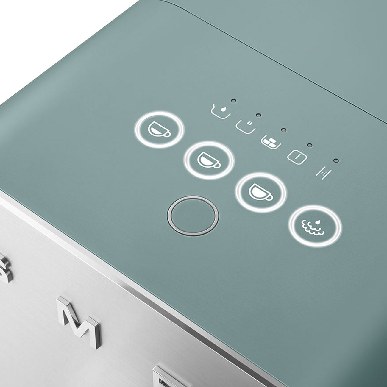 Máquina de café expresso Smeg Superautomatic com varinha de vapor