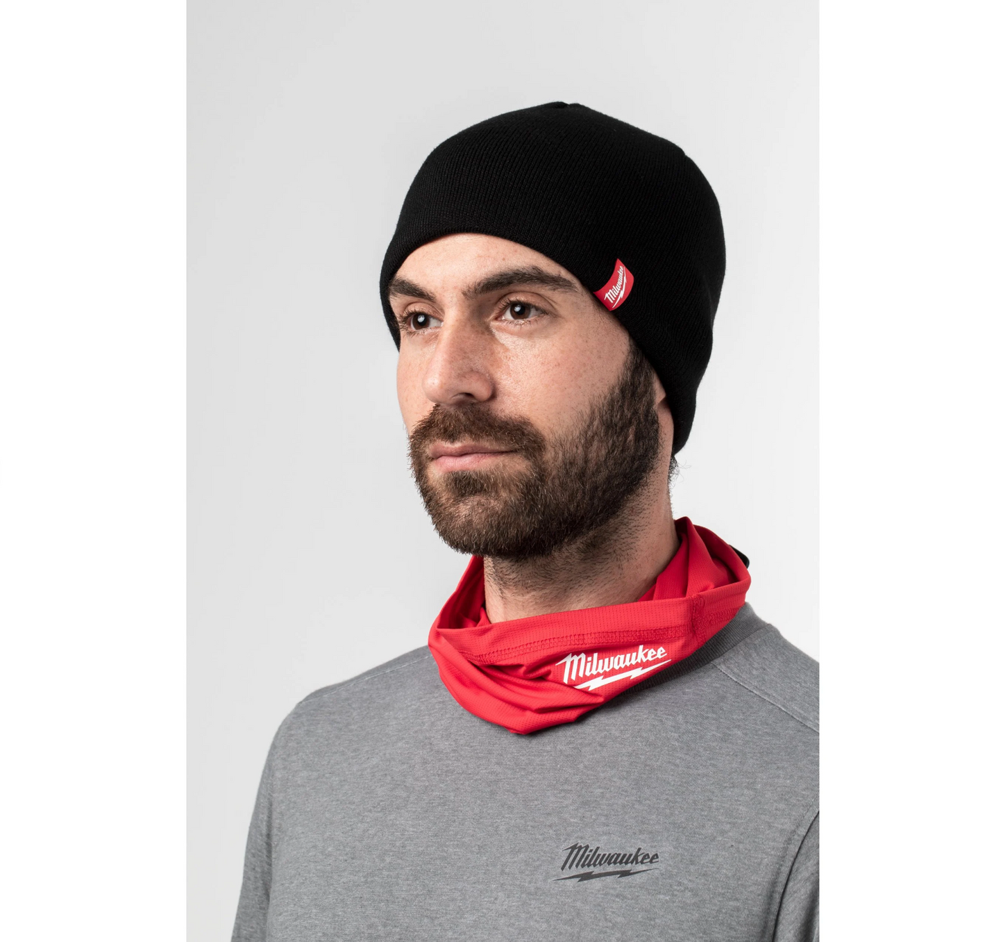 Braga de cuello y cubre boca roja Milwaukee NGFMP RD