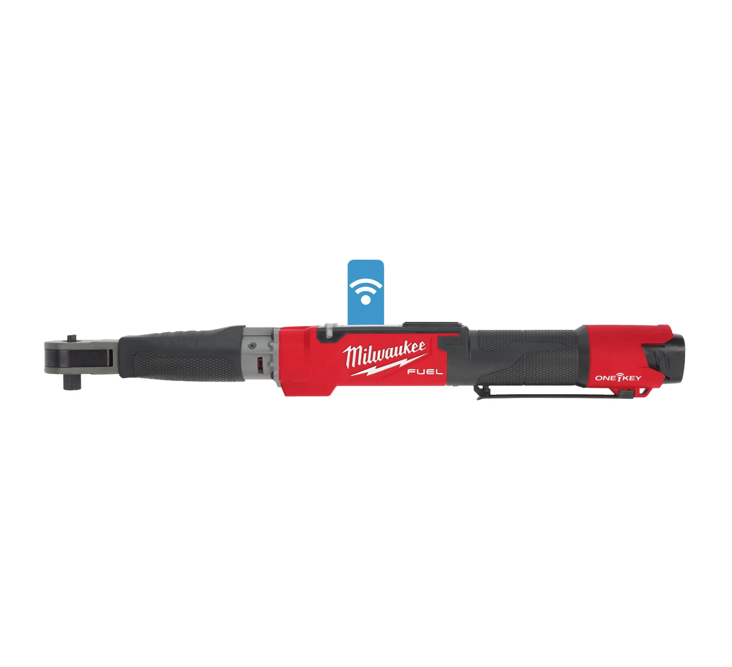 Chave dinamométrica de catraca M12 Fuel One-Key 1/2" com bateria + carregador + mala Milwaukee M12 ONEFTR12-201C