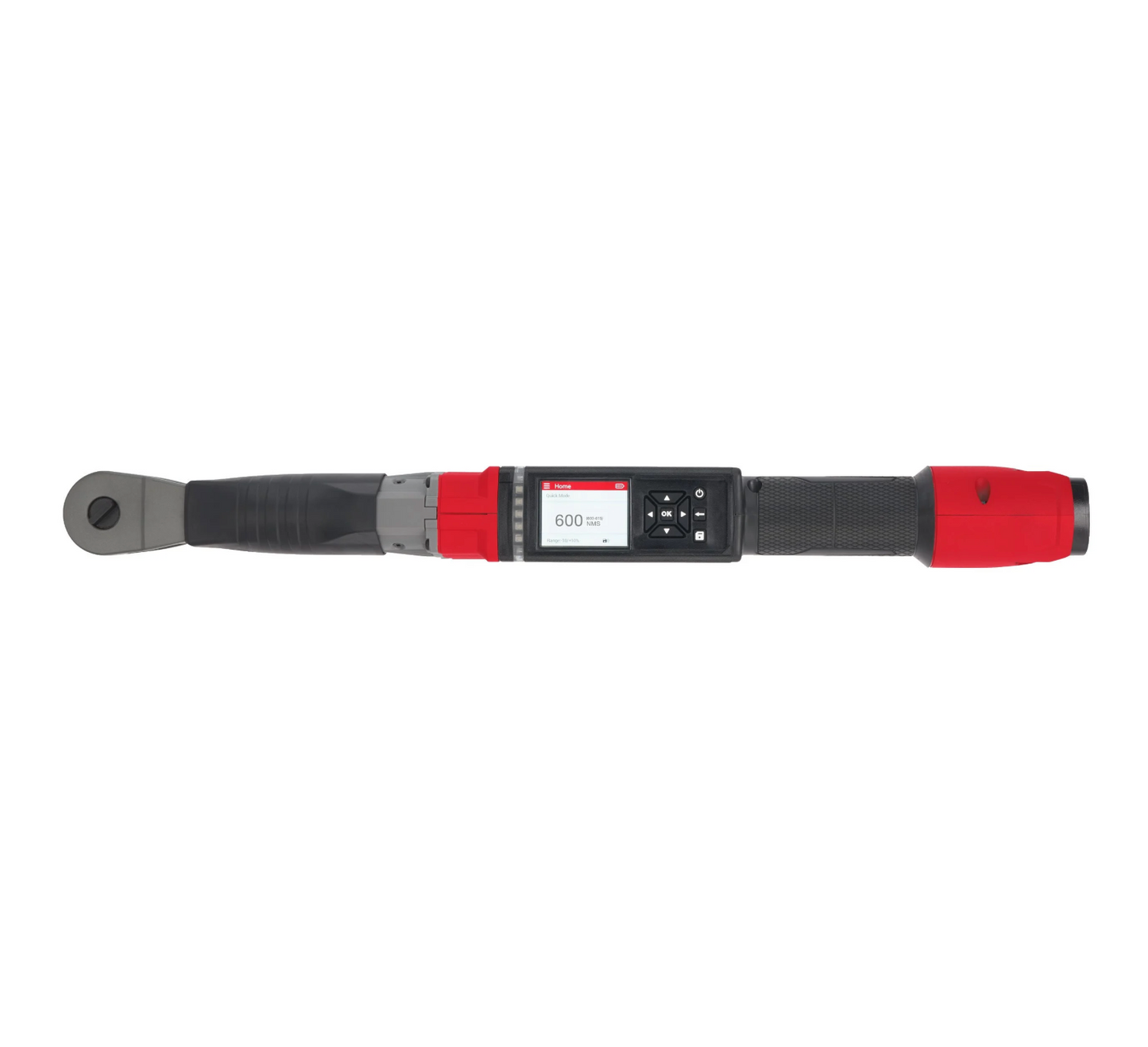 Chave dinamométrica de catraca M12 Fuel One-Key 1/2" com bateria + carregador + mala Milwaukee M12 ONEFTR12-201C