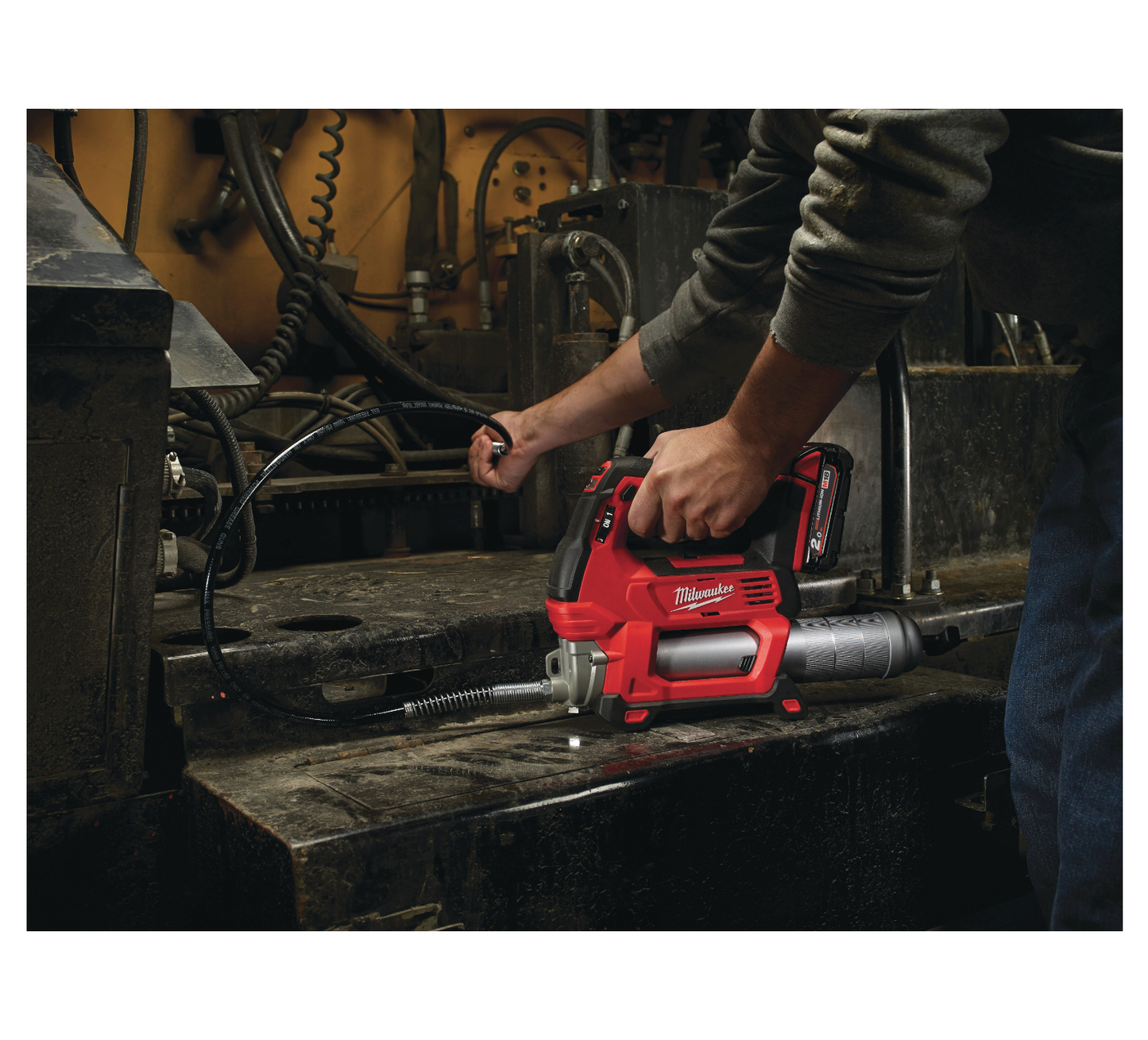 Milwaukee M18 GG-0 690bar Pistola de lubrificação M18 M18 GG-0