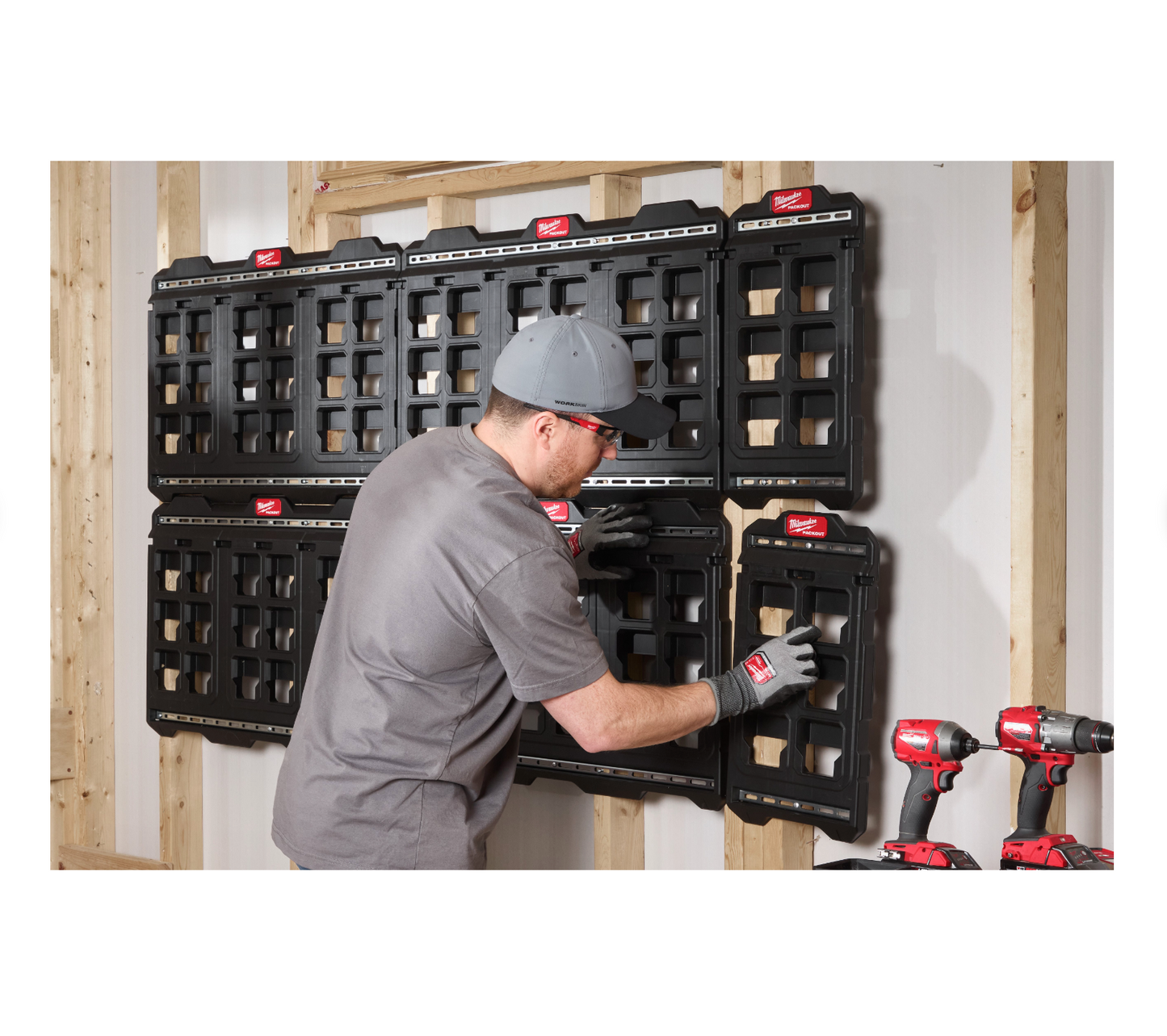 Base de montagem PACKOUT 25x50cm Milwaukee