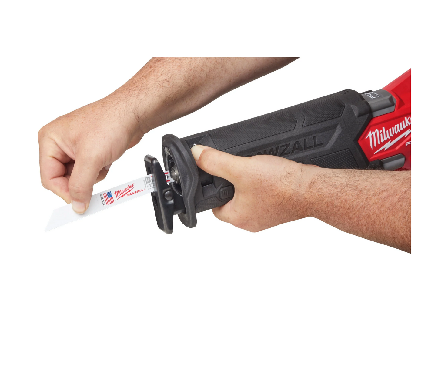 Serra de zibelina M18 Combustível + 2bat 5Ah + Carregador + Maletín Milwaukee M18 FSZ-502X