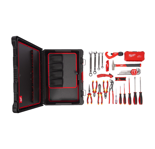 PACKOUT Conjunto de canalização 74 peças para canalização Milwaukee