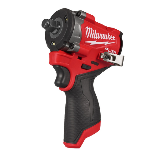 Chave de impacto subcompacta M12 FUEL 1/” 542Nm Milwaukee M12 FCIWF12G3-0