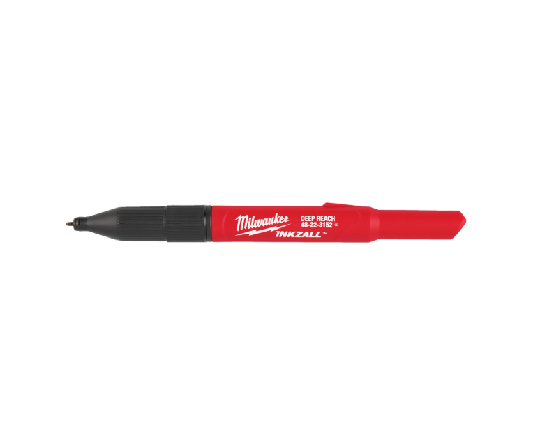 Marcador ultrafino de longo alcance, preto, Milwaukee