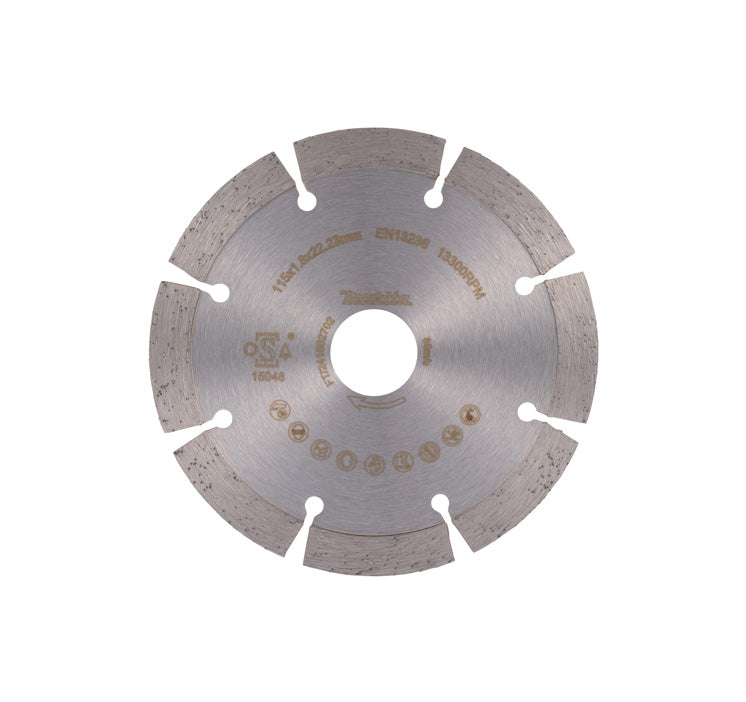 Lâmina diamantada Diamak 115mm Makita D-80070