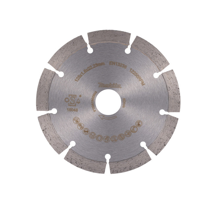 Lâmina diamantada Diamak 125mm Makita D-80086
