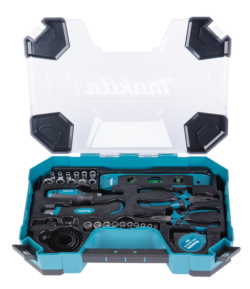 Estojo com brocas e pontas de aparafusar Maccess (200 unidades) E-22610 Makita