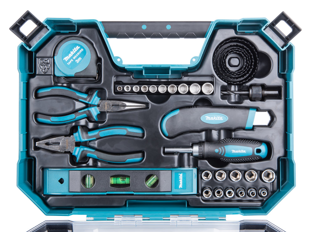 Estojo com brocas e pontas de aparafusar Maccess (200 unidades) E-22610 Makita