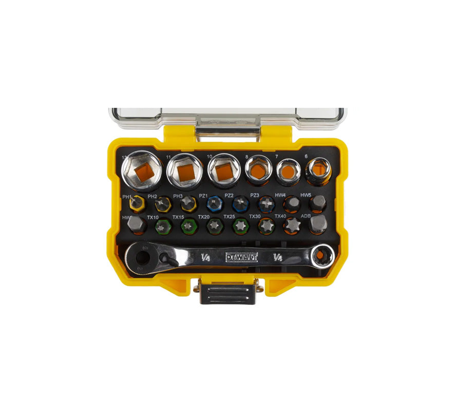 Conjunto de chaves de fendas e pontas de 24 peças Dewalt DT71516