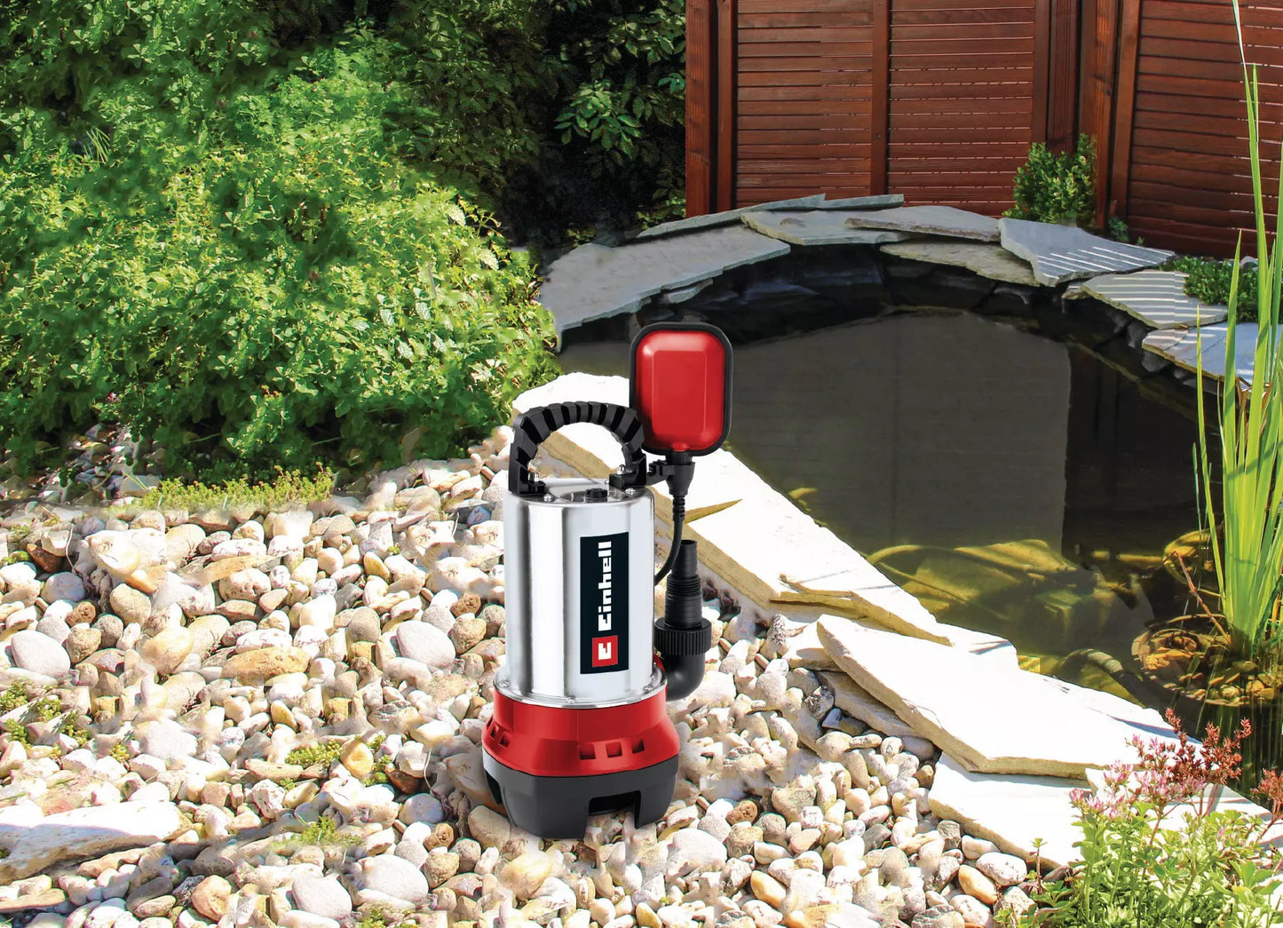 Bomba para águas residuais Einhell GC-DP 6315 N 630W 17.000L/h