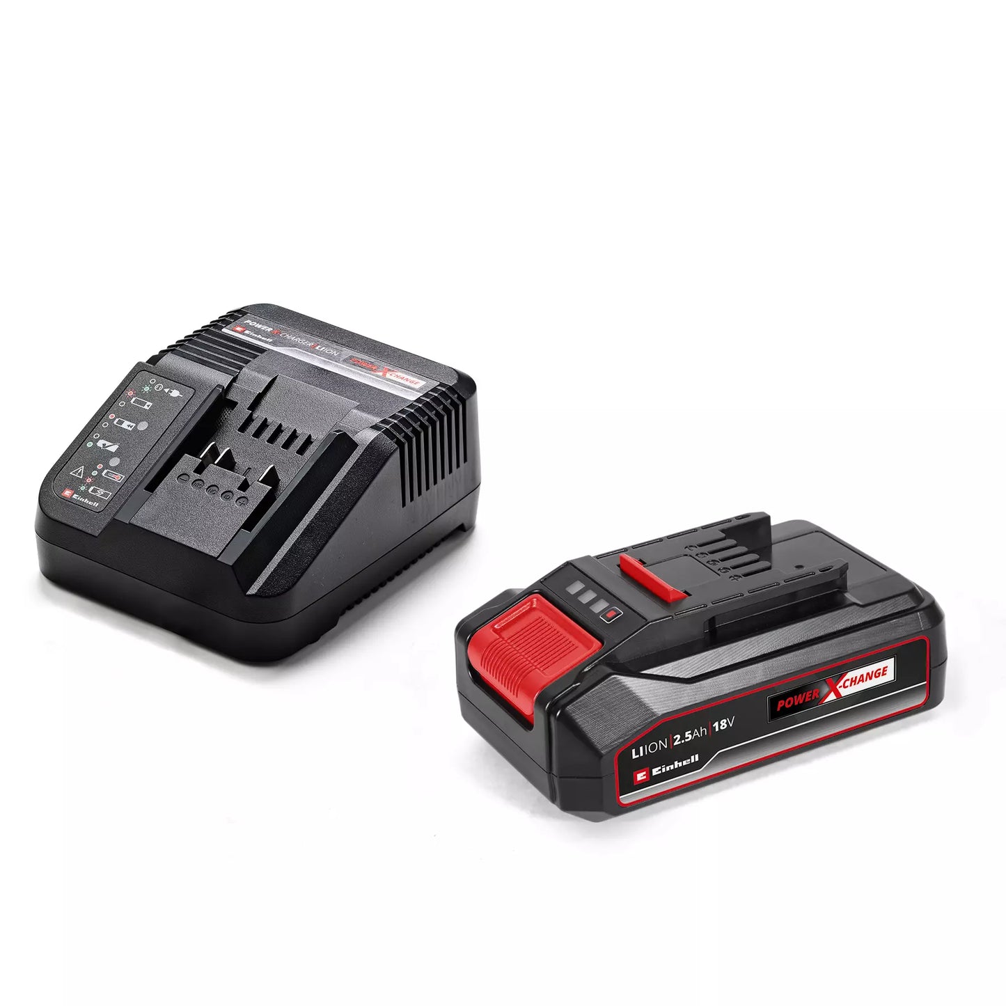 Martelo perfurador sem fio Einhell 18V com 1 baterias 2,5Ah e carregador TE-CD 18/44 Li-i