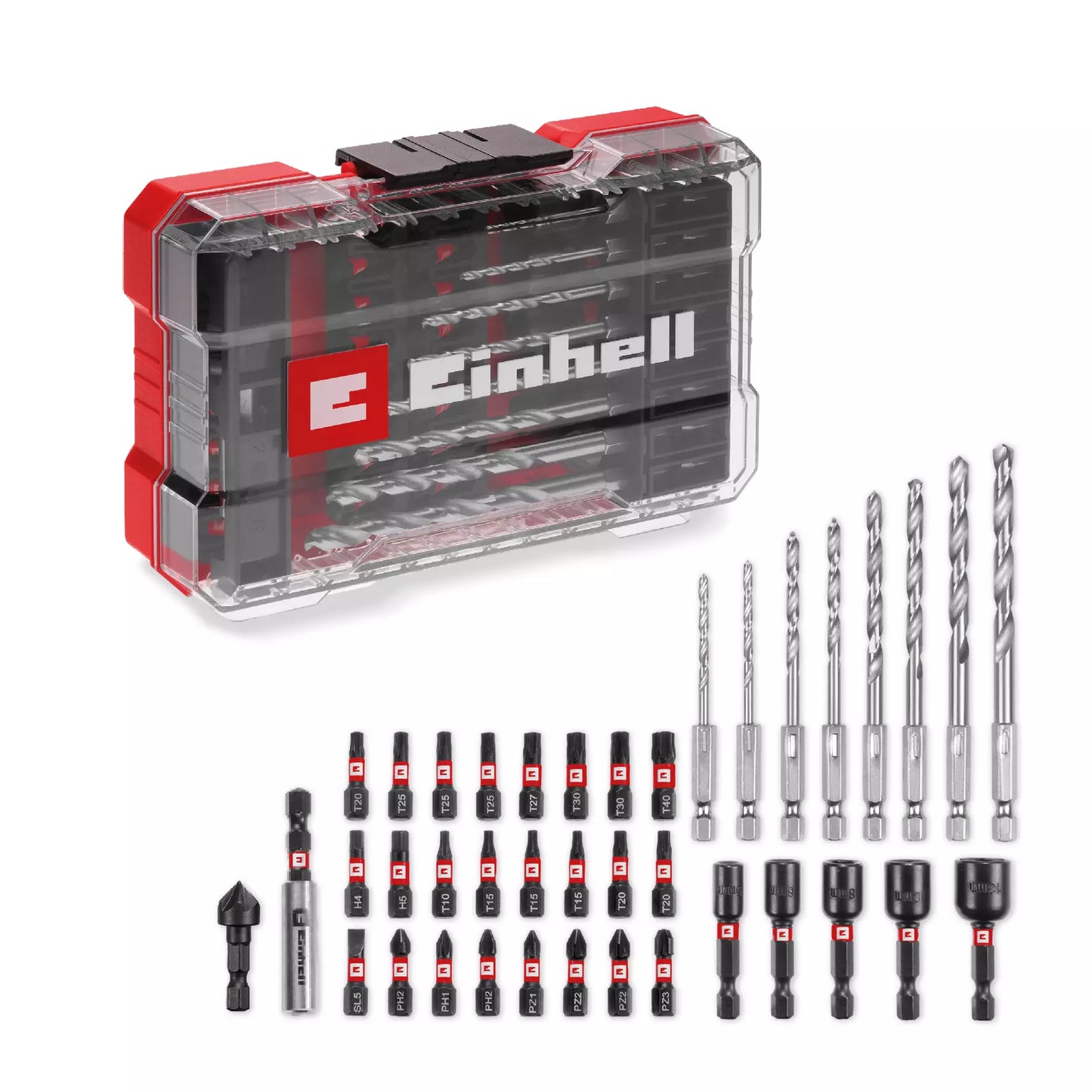 Conjunto de bits Einhell M-CASE 39pcs 49108773