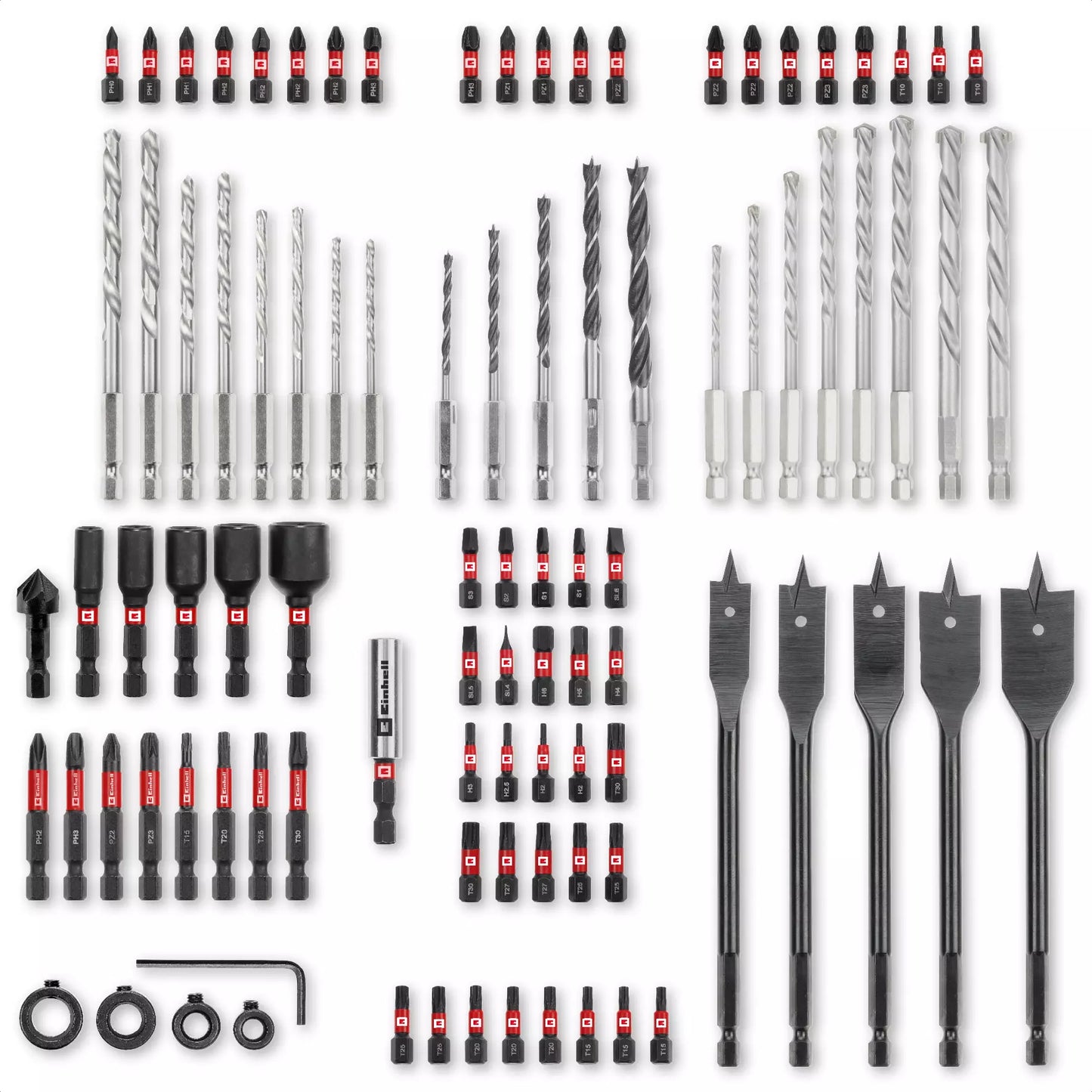 Conjunto de bits Einhell XL-CASE 95pcs LS 49108798
