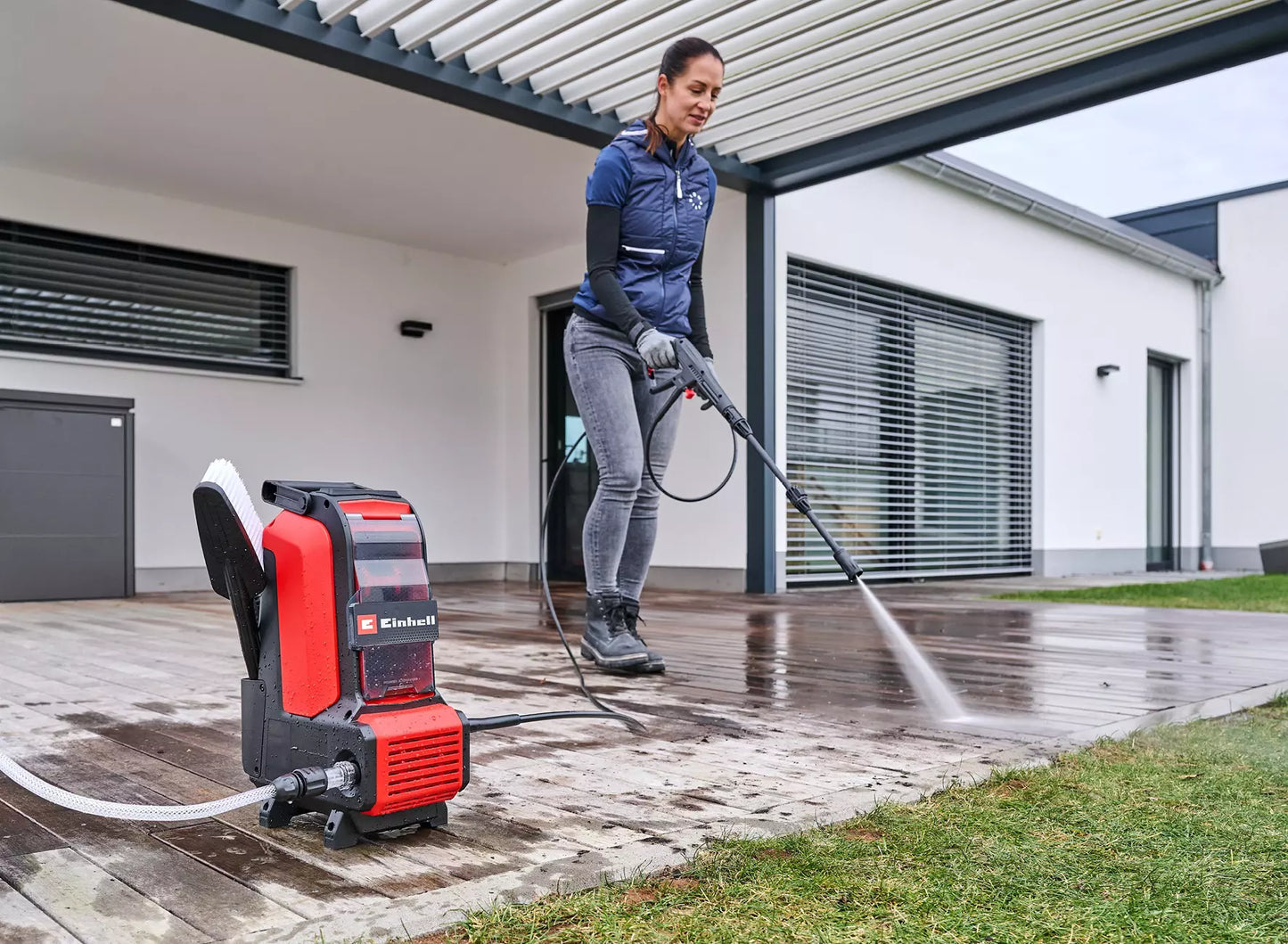 Máquina de limpeza a pressão 270l/h 36V Einhell HYPRESSO 36/105
