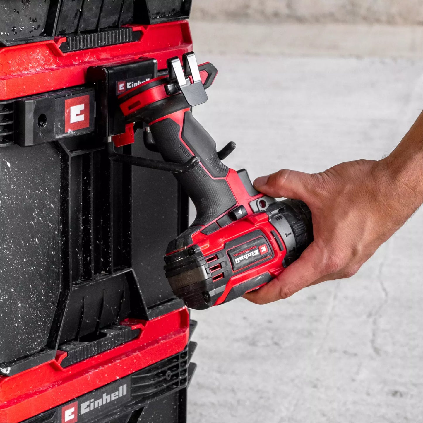 Gancho doble para sistema Einhell E-Case