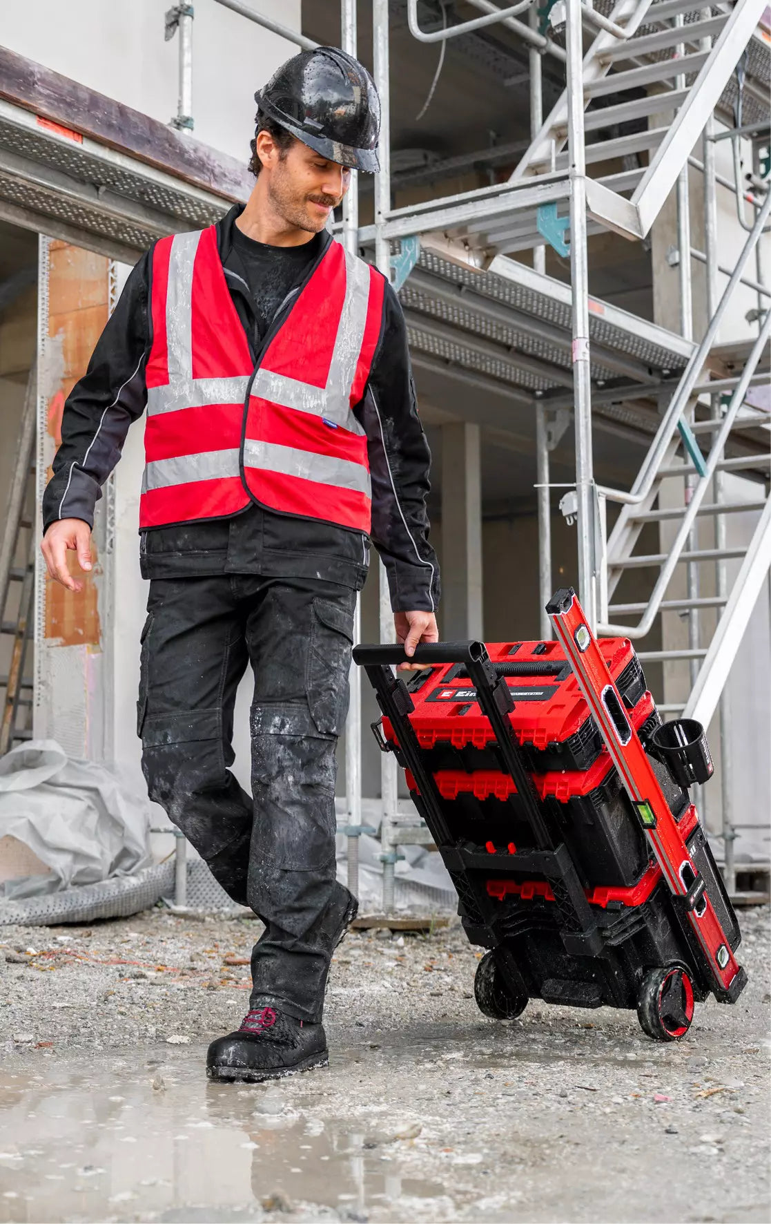 Suporte para o nível de bolha para o sistema Einhell E-Case