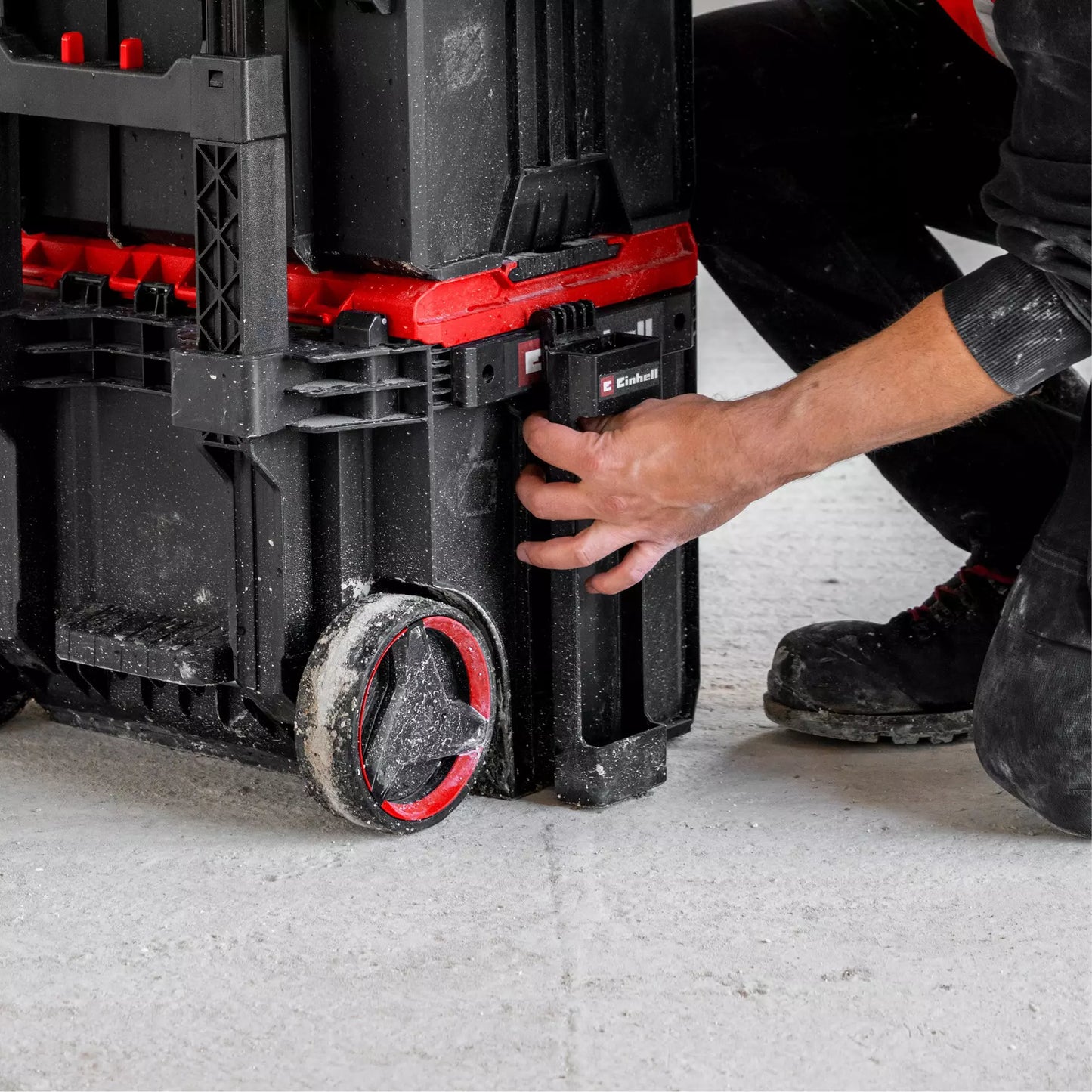 Suporte para o nível de bolha para o sistema Einhell E-Case