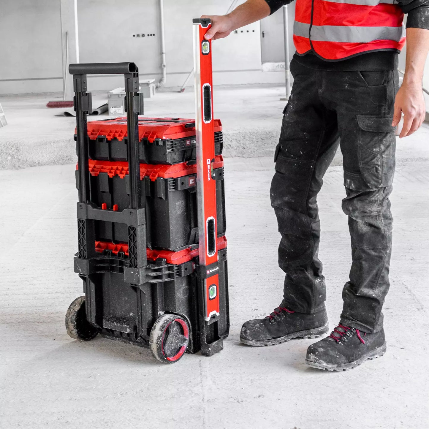 Suporte para o nível de bolha para o sistema Einhell E-Case