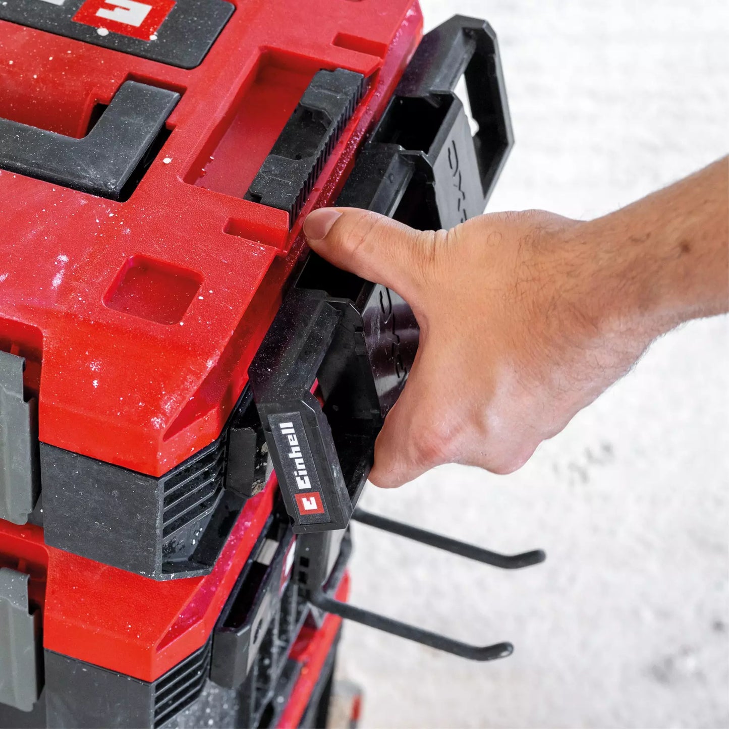 Soporte de baterias para sistema Einhell E-Case