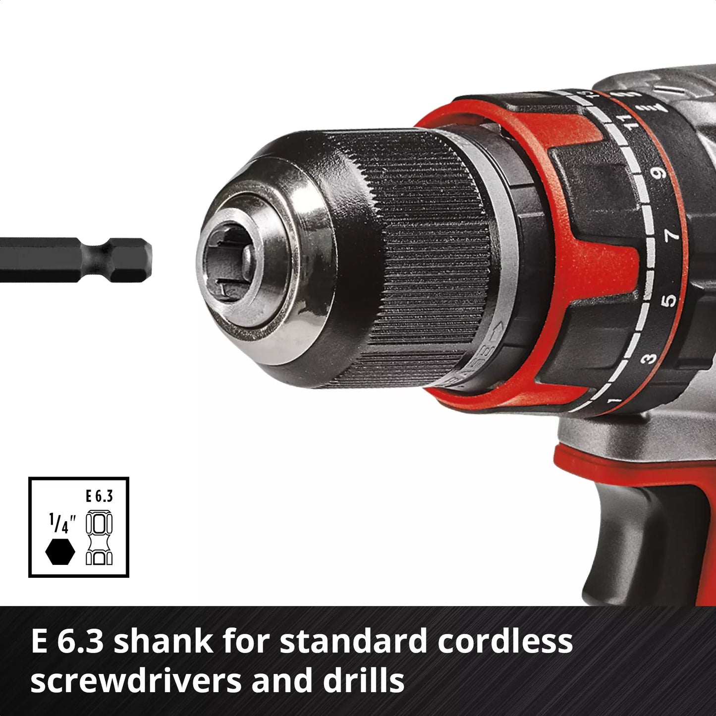 Conjunto de brocas Einhell M-CASE LS 18pcs 49108953