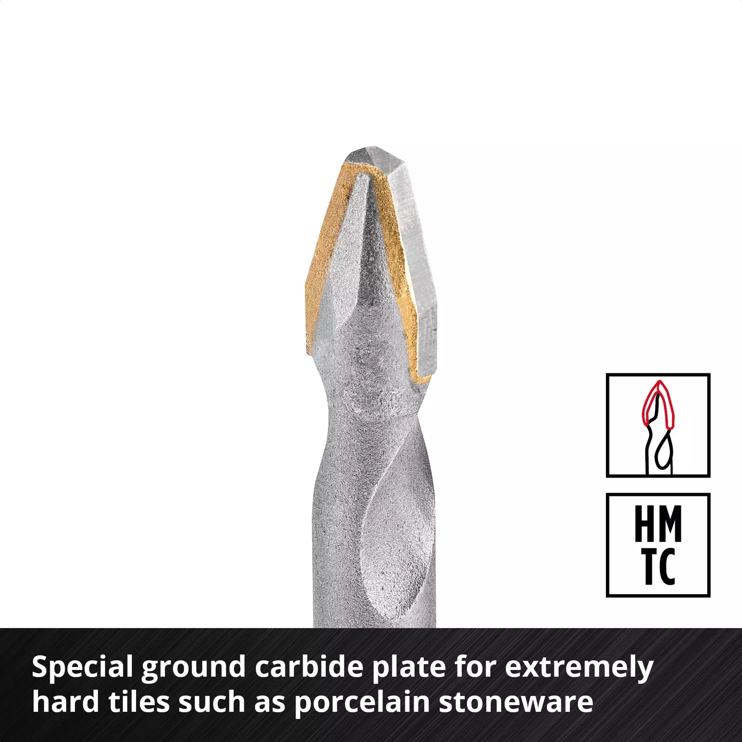 Set brocas porcelanico 4pcs XS-CASE Einhell 49051404