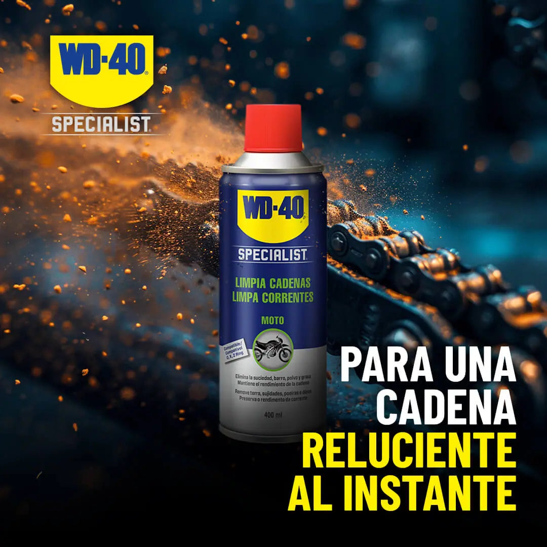Limpador de correntes 400 ml MOTO WD-40