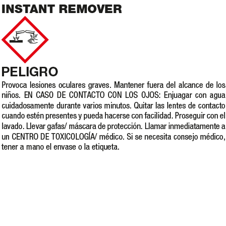 Fila INSTANT REMOVER Spray limpador instantâneo para juntas de cimento fresco 750ml