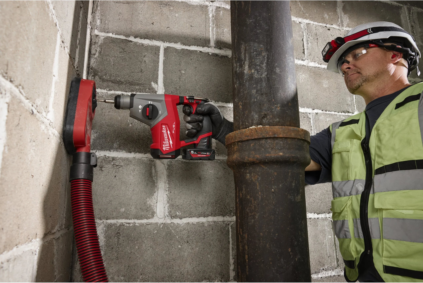 Martelo combinado SDS-Plus M12 M12 16mm Milwaukee M12 FHAC16-0